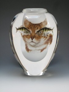 Catfish Vase 7 in. h $2850, © Toan Klein
