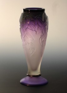 Purple Vine in Springtime, 10.5 in x 4 in, $1200. © Andy Kuntz